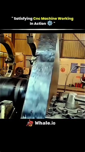 @solved_science on Instagram: "CNC machines operate with extreme precision, using computer-controlled movements to cut, carve, and shape materials with unmatched accuracy. The synchronized motions of the tool and workpiece create a smooth, satisfying process that blends engineering and automation. This technology is widely used in manufacturing for producing intricate designs, metal parts, and custom components with speed and perfection. #satisfying #cncmachine #working #tech #knowledge #technol