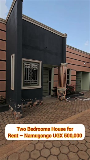 Two Bedrooms House for Rent in Namugongo