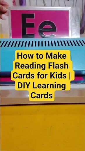 how to make flash cards,flash card ideas,DIY flash cardsFlashCards #ReadingForKids #DIYFlashCards