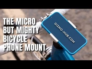 LOOP MICRO MOUNT : THE MICRO BUT MIGHTY BICYCLE PHONE MOUNT | Kickstarter | Gizmo-Hub.com