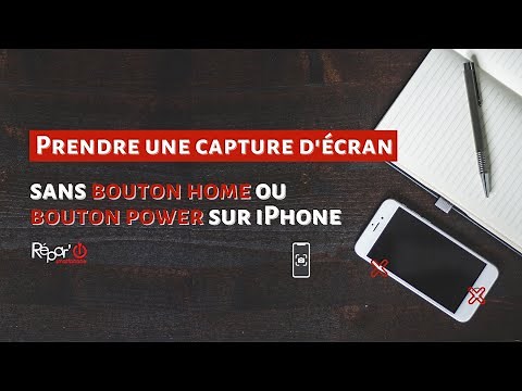 Prendre une capture d'écran sur iPhone sans bouton home, power, et/ou volume