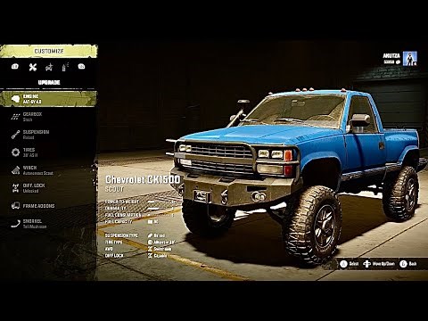 SnowRunner 2020 | FULL TRUCKS LIST | ALL TRUCKS | ALL CARS | FULL CUSTOMIZATION OPTIONS | 1080p