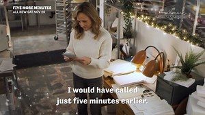 7.5K views · 451 reactions | What would you do with just a few extra minutes with someone you've lost? See how Nikki DeLoach answers that question Saturday at 10/9c in the all new moving Christmas tale, "Five More Minutes." | Hallmark Mystery | Facebook