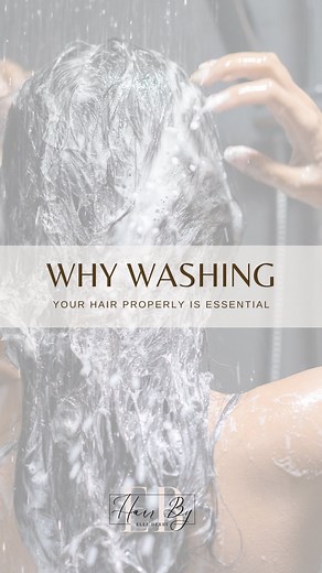 7.3K views · 10K reactions | WASHING YOIR HAIR PROPERLY IS ESSENTIAL...