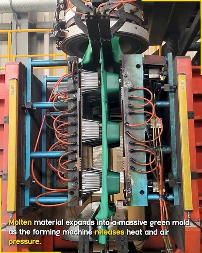 Industrial Plastic Molding Process in Action. #PlasticMolding #SmartMachine | Jogi Jokes