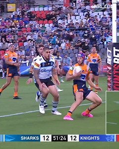 Step, step, glide! Game changer from Kalyn Ponga 🔥 #TelstraPremiership Moment of the Match | NRL