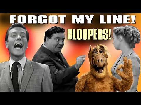 TV and Movie Flubbed Line Bloopers! - Forgotten lines, wacky gibberish, and laughter!