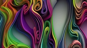 Download Abstract Liquid Wavy Texture Background, Generative AI for free