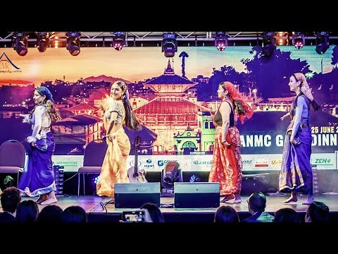Nepali Song | Nepali Group Dance | Deuralima Bar Pipal Chautari | Christina Anu
