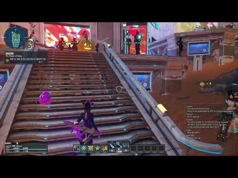 #PhantasyStarOnline This is when I switched to the Sonic Outfit