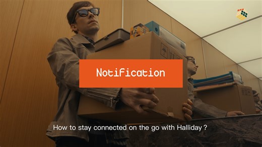 Halliday on Instagram: "No complex actions needed—just a quick glance and a tap to stay connected. Halliday glasses make responding to messages faster, discreet and more effortless than ever. Launching JAN. 22, 8 AM PST on Kickstarter! #halliday #kickstarter"