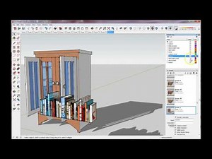 SketchUp Scenes, layers and animations explained