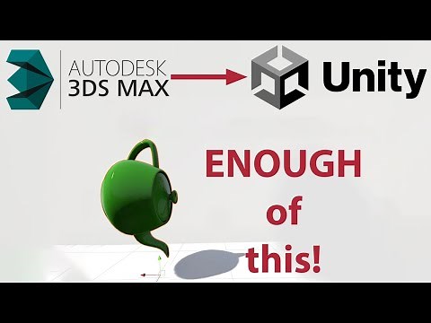 How to export FBX models from 3ds Max to Unity (and fix rotation, pivot, scale)