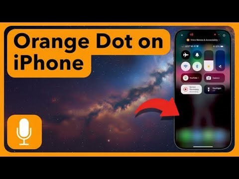 How To Turn Off The Orange Dot On iPhone