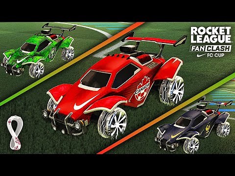 EVERY *WORLD CUP* DECAL IN ROCKET LEAGUE! (And Player Banners)