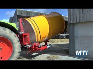 TEAGLE : TOMAHAWK T505 XLM Déchiqueteuse distributrice de paille / Straw shredder