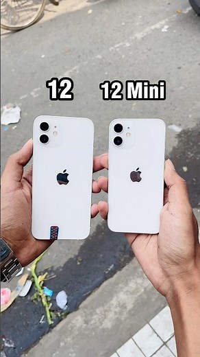 iPhone 12 Vs iPhone 12 Mini || Camera Zoom Test! #shorts