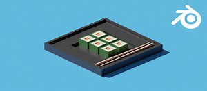 TUTO Illustration 3D Isométrique sur Blender de débutant à avancé - Atelier 1 sur Tuto.com