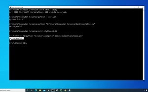 How To Run Python In Command Prompt| 如何在命令提示中运行Python