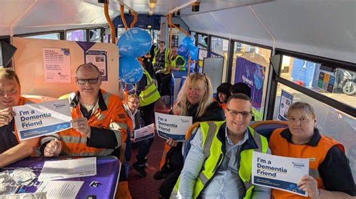 Peterborough bus operator's team encouraged to be Dementia Friends
