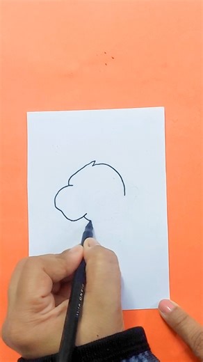 kawaii Baby Elephant Drawing 🐘 😍 | Cute Drawing Ideas | #shorts