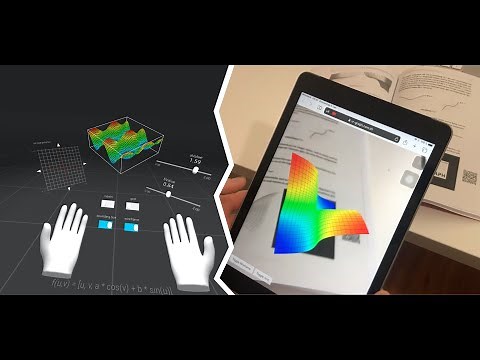 XR Graph - Math function visualization in VR and AR (WebXR, AR.js)