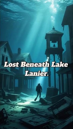 The Hidden Town Beneath Lake Lanier