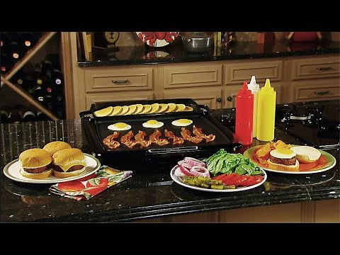 Presto® Cool-touch Electric Griddle Warmer Plus