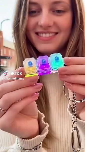 Discover the Satisfying Glowing Keyboard Fidget Toy