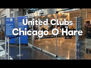 I Visited ALL Of The United Clubs In ONE HOUR At Chicago O’Hare International Airport (ORD)