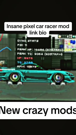 Pixel Car Racer Modded Account | Insane Mod & Infinite Speed