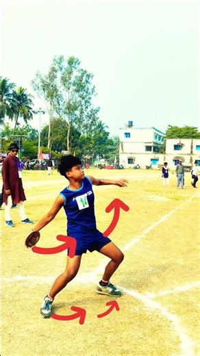 Discus throw technique 👈#ytshorts #shorts #discusthrow #sports #athletics #viralshort #schoolsport