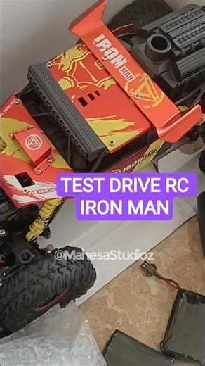 TEST DRIVE RC IRON MAN #automobile