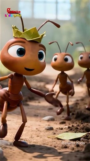 சின்ன சின்ன எறும்பே - Little Little Ant | Tamil Nursery Rhymes for Kids | Galatta Kids | Shorts