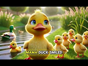 Mama Duck and Her Ducklings: A Heartwarming Animal Adventure Story for Kids
