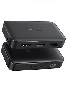 2 Way HDMI Splitter 1 in 2 out 4K@60Hz for Dual Monitors