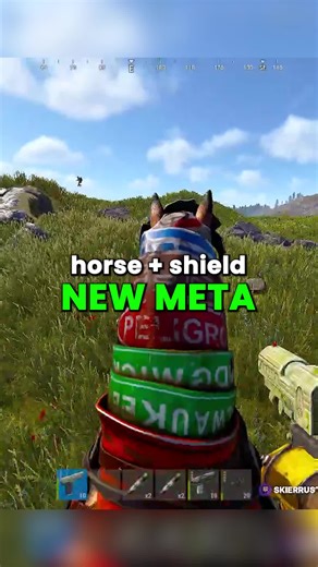 Horse and Shield Meta Strategies in Rust Gameplay