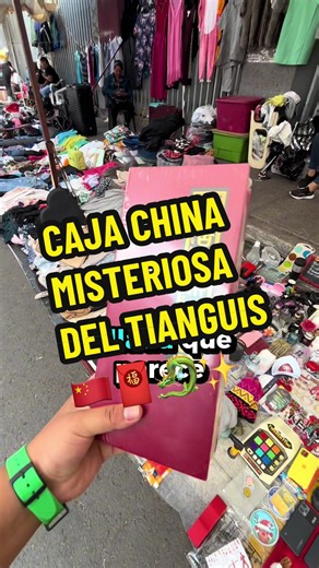 🇨🇳Encontré una caja china misteriosa en el tianguis de Tepito 🤞🏽👀 #tianguis #hallazgosdetianguis #cajamisteriosa #chachareando #chacharas
