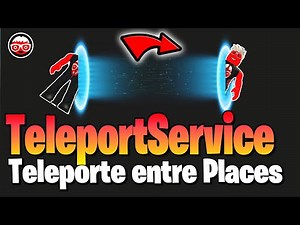 Como Teleportar para outro Place no Roblox : TeleportService