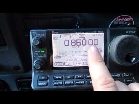 IC-7100 scanning modes