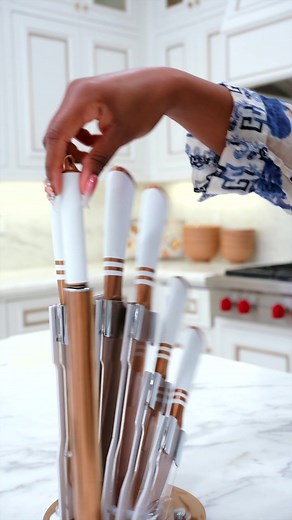 New Knife Set Unboxing and Review by cookinwithjai