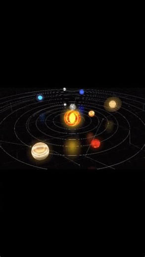 Solar System 3D Animation | Sun and Planets Orbit Explained 🌍☀️🙄🙄#short #ytshorts #youtubeshorts