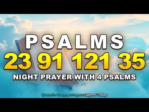 [🙏NIGHT PRAYER!] PSALM 23 - PSALM 91 - PSALM 121 - PSALM 35 - NIGHT PRAYER WITH 3 PSALMS