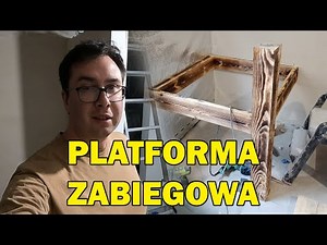 102. Budujemy schody zabiegowe - część 1: podstawa platformy zabiegowej