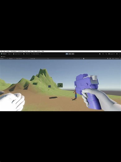 my first person unity game #3dgamedevelopment #gameengine #tutorial #animation #leveldesign