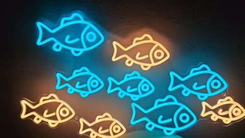 Polar Bear LED Neon Sign, Arctic Animal Wall Decor, Kids Room Light - Etsy