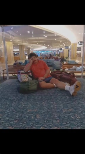 man in the box airport life mannequin behind glass #fyp