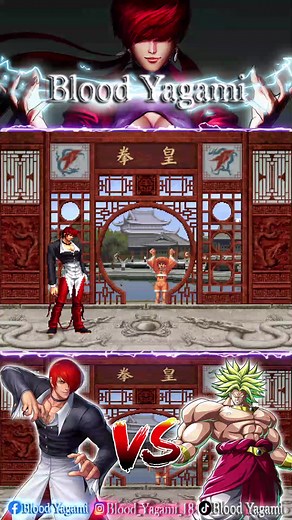Iori Yagami vs Broly #kof2002 #kof #dragonball #kof98 | Dragon Ball