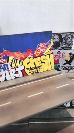 Realistic 1/64 Scale Diorama Photography Backdrop