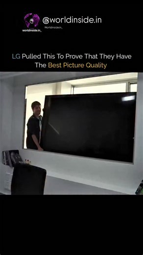 worldinside.in on Instagram: "To show off their new 82-inch Ultra HDTVs, LG pulled an elaborate prank on job applicants in Chile. They replaced the office window with one of their TVs, and as the applicants sat down for their interviews, a meteor appeared to crash into the city behind them. The applicants' reactions were priceless, and the prank was a huge success, garnering millions of views online. Would you like me to find more videos like this? #lg #hdtv #applicant #reaction #explore"
